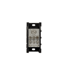 EATON INDUSTRIES - Gruppo di morsetti per bassa tensione, 310A, AC/DC 600V, 100kA, 1P, UL, CSA, PDB371-1 Power Distribution Block.