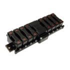 EATON INDUSTRIES - RSFB208 RED SPOT FUSEBANK 20A 660V AC 8