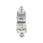 EATON INDUSTRIES - Zoccolo portafusibili, bassa tensione, 160A, AC 690V, NH00, 1P, IEC, montaggio su guida DIN, a vite, SD00-D base per NH000/00.