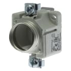 EATON INDUSTRIES - Zoccolo portafusibili, bassa tensione, 25 A, AC 500 V, D2, 1P, IEC, montaggio su guida DIN, E27, unipolare.
