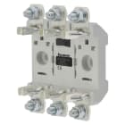EATON INDUSTRIES - Zoccolo portafusibili, bassa tensione, 160A, AC 690V, NH00, 3P, IEC, base integrata, montaggio su guida DIN, TD00-DI base per NH000/00, 160A, 3P, MON.