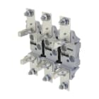 EATON INDUSTRIES - Zoccolo portafusibili, bassa tensione, 400A, AC 690V, NH2, 3P, IEC, doppio clip, montaggio su guida DIN.