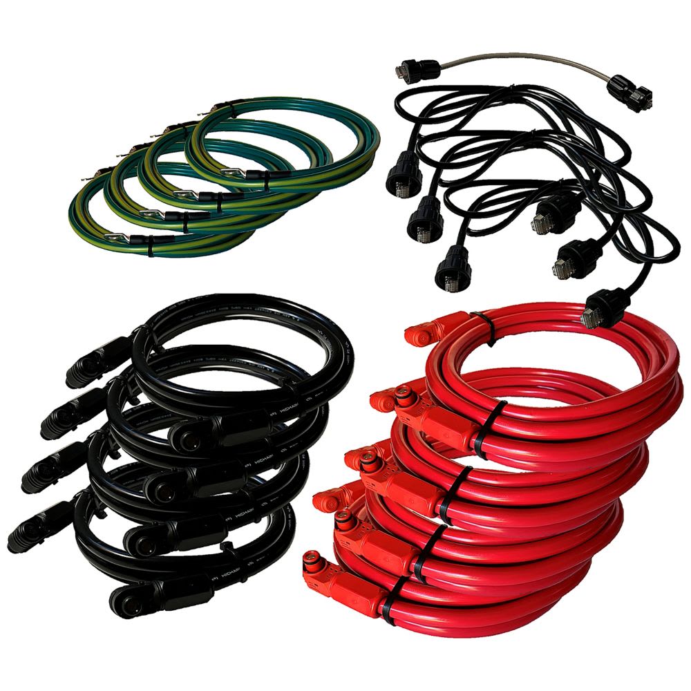 EATON INDUSTRIES - Kit cavi 4 batterie XST Hybrid 3P.