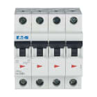 EATON INDUSTRIES - Interruttore magnetotermico 40A 4p caratteristica C FAZ-C40/4 INT. MT 10KA 4P C 40A.