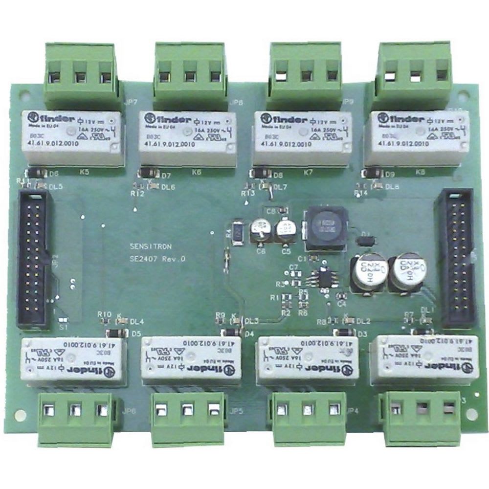 EATON INDUSTRIES - SCHEDA A 8 RELE' PER MODULO STG-OUT16S