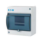 EATON INDUSTRIES - Mini quadro di distribuzione compatto, 1 fila 6 SU, IP30 - Calotta parete 6 mod porta tra.