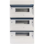 EATON INDUSTRIES - Quadro distribuzione compatto ECO, incasso, 3 file, 12 unità passo, IP40, BC-U-3/36-ECO CENTR. INC.P./TR. 36M.