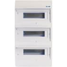 EATON INDUSTRIES - Quadro distribuzione compatto ECO, a vista, 3 file, 12 unità passo, IP40, BC-O-3/36-TW-ECO CENTR. PAR. P/C.IP40 36. 284642