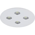 EATON INDUSTRIES - 3504.1 LED CG-S TONDO DIAM.80MM BIANCO