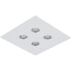 EATON INDUSTRIES - 3604.1 LED CG-S QUADRATO 80X80MM BIANCO 40071352909