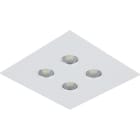 EATON INDUSTRIES - 3604.1 LED CG-S QUADRATO 80X80MM BIANCO