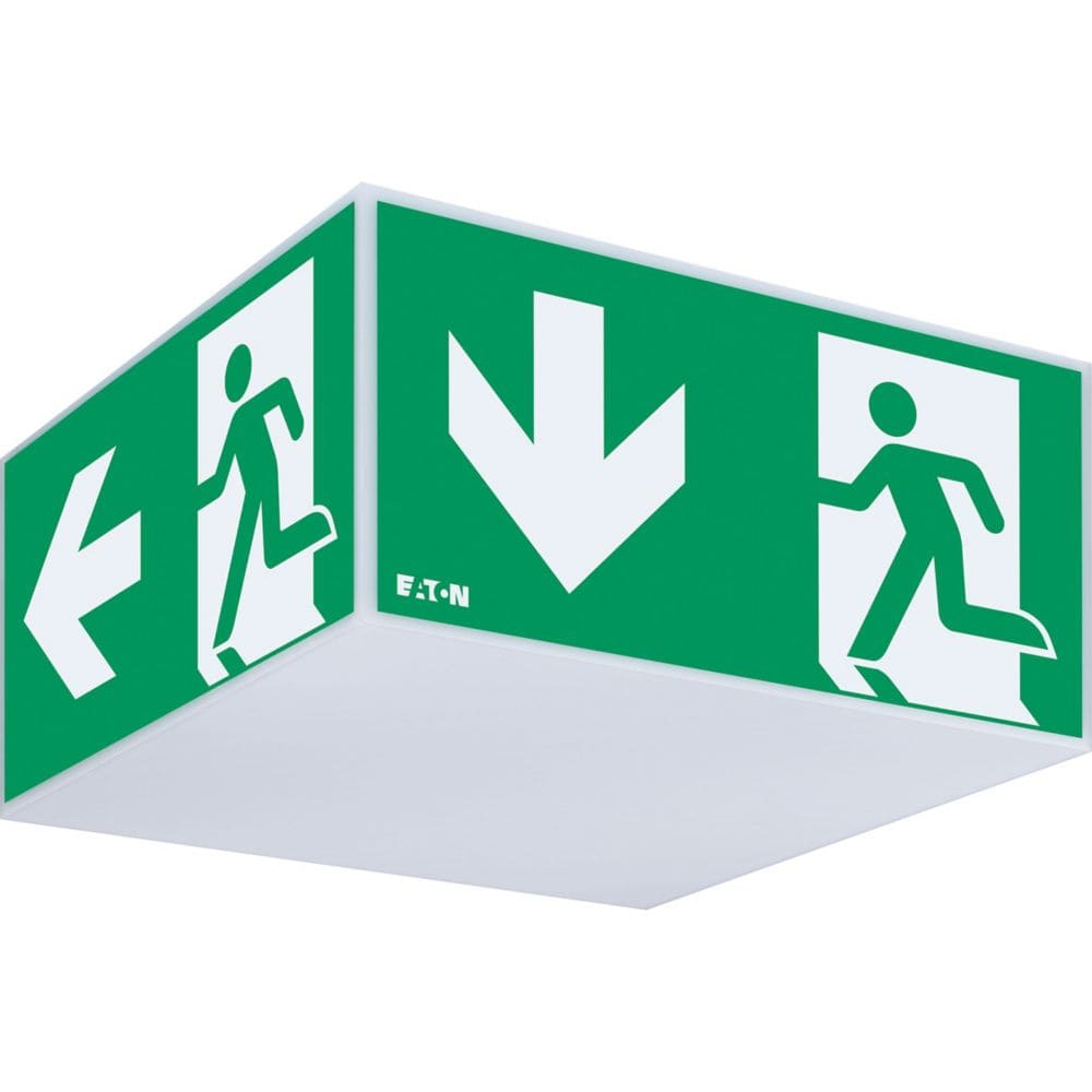 EATON INDUSTRIES - EXIT CUBE 33042 LED CG-S
