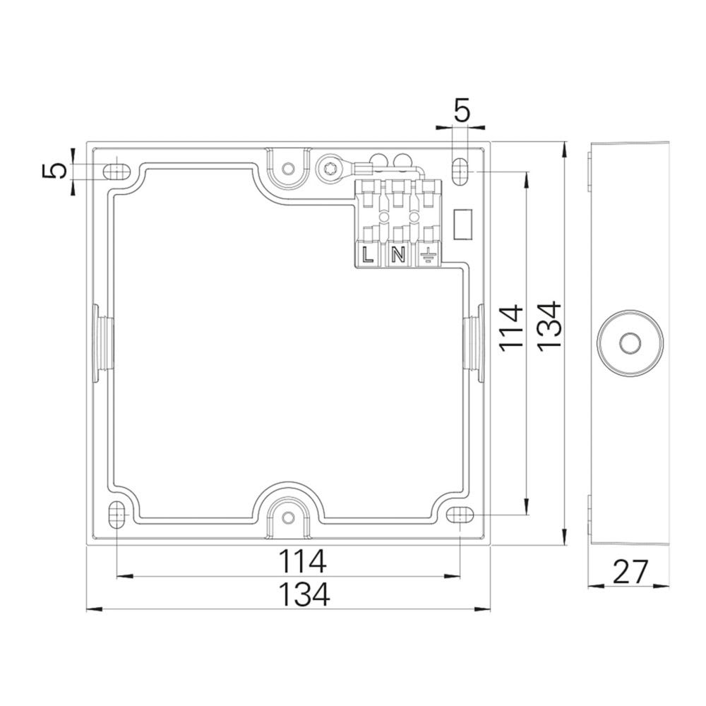 EATON INDUSTRIES - BASE AGGIUNTIVA GUIDELED SL SUPERFICIALI
