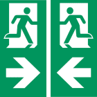 EATON INDUSTRIES - PANNELLO LED SX/DX-W, ISO7010, 20 M