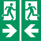 EATON INDUSTRIES - PANNELLO LED SX/DX-W, ISO7010, 20 M