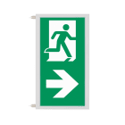 EATON INDUSTRIES - PANNELLO LED SX/DX-W, ISO7010, 30 M