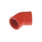 EATON INDUSTRIES - GOMITO ROSSO 45 IN ABS, 25MM DIAMETRO