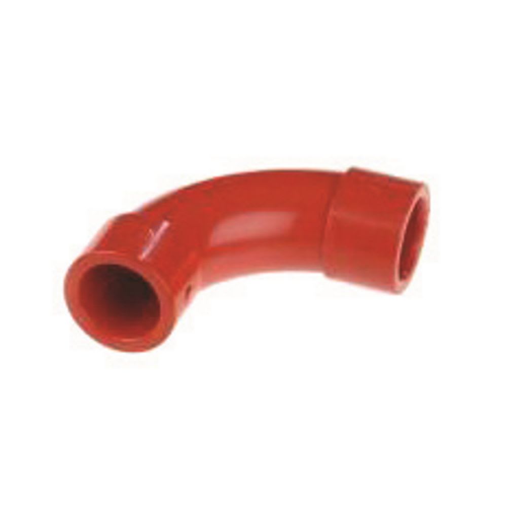 EATON INDUSTRIES - GOMITO ROSSO 90 IN ABS, 25MM DIAMETRO