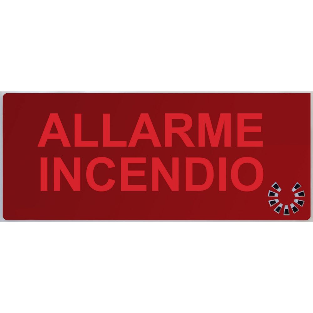 EATON INDUSTRIES - DICITURA 5955 ALLARME INCENDIO