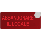 EATON INDUSTRIES - DICITURA 5945 'ABBANDONARE IL LOCALE'