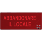 EATON INDUSTRIES - DICITURA 5955 'ABBANDONARE IL LOCALE'