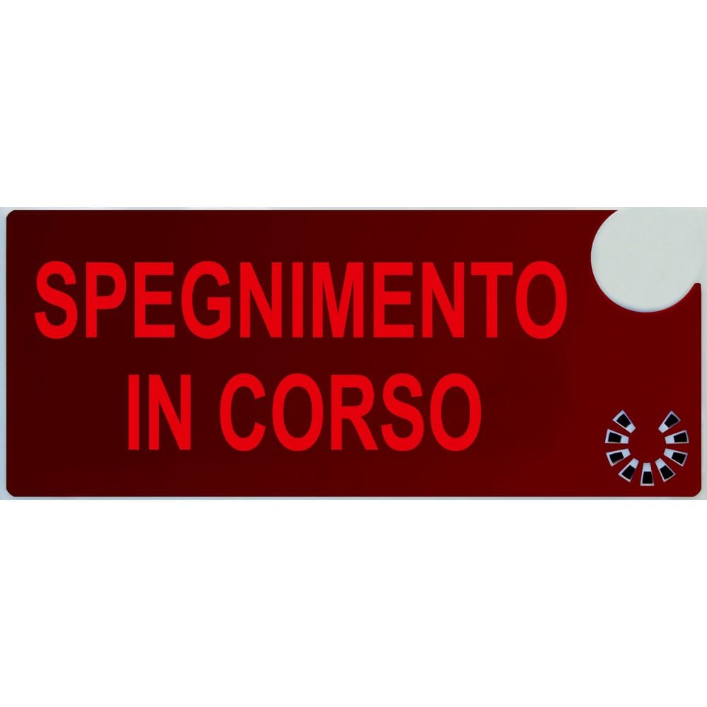 EATON INDUSTRIES - DICITURA 5965 'SPEGNIMENTO IN CORSO'