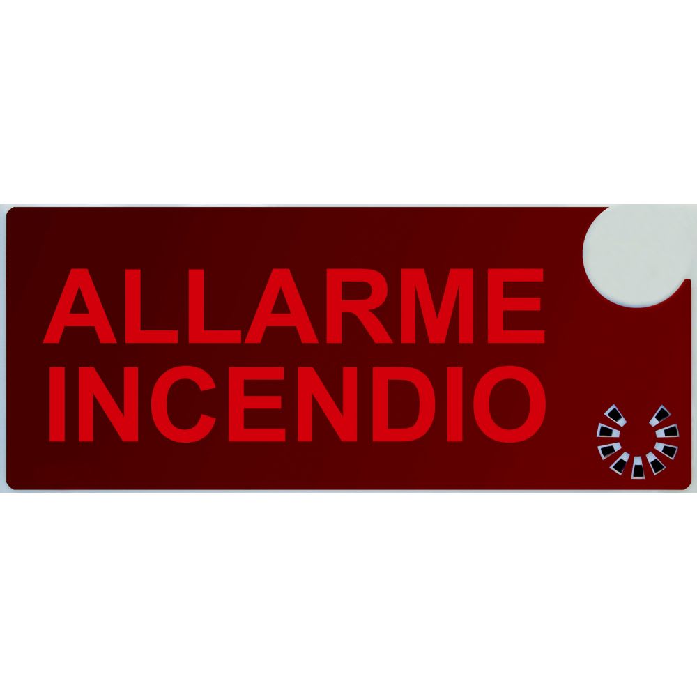 EATON INDUSTRIES - DICITURA 5945CL IT 'ALLARME INCENDIO'