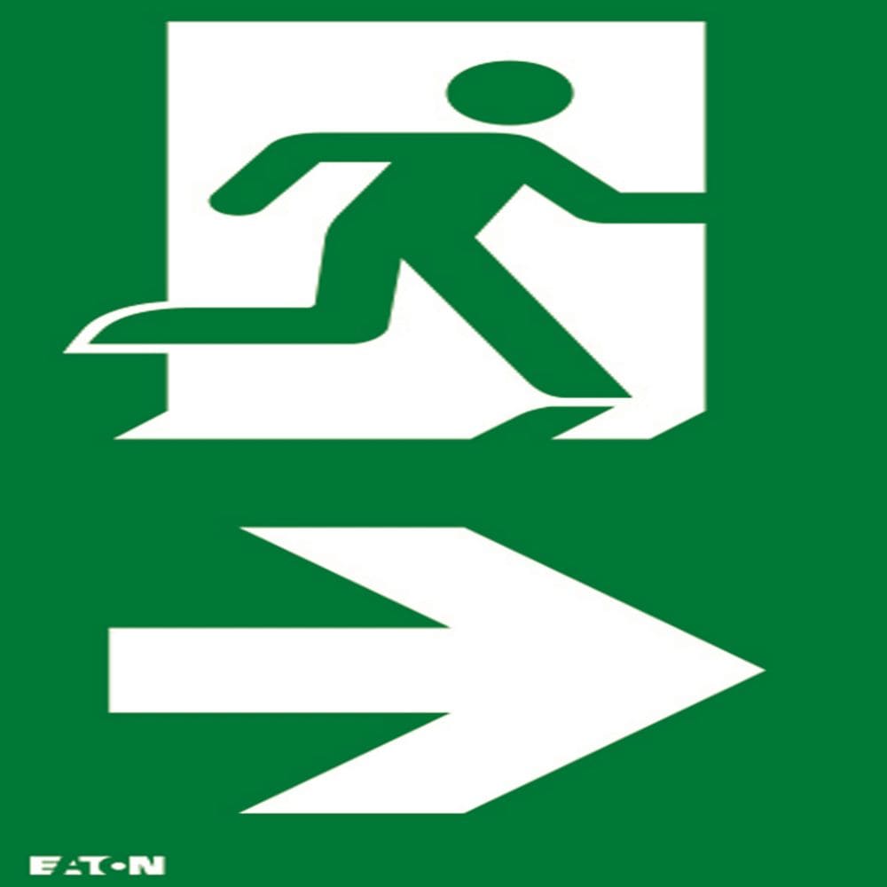 EATON INDUSTRIES - PITTOGRAMMA VERTICALE DESTRA CRYSTALWAY