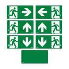 EATON INDUSTRIES - PANN.BIFACC. IP65 30M CON SET PITTOGRAMM