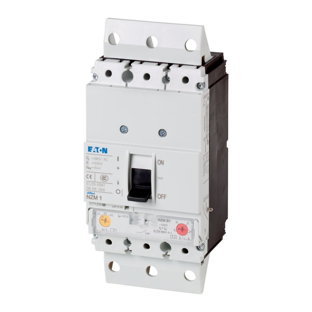 EATON INDUSTRIES - Interruttore automatico a 3 poli 20 A, protezione di sistema/cavo, dispositivo estraibile.