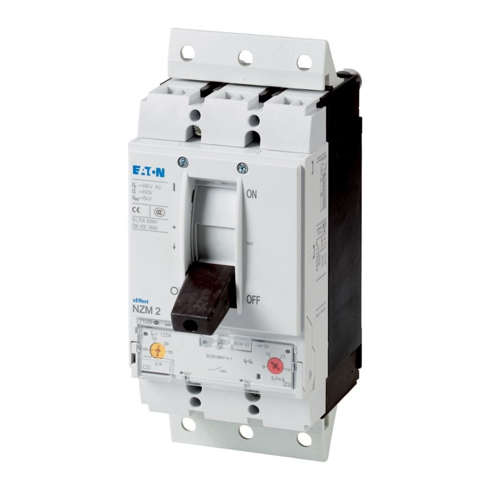 EATON INDUSTRIES - Interruttore automatico a 3 poli 40 A Protezione motore dispositivo estraibile NZMS2-M40-SVE INT.RIM.3P PROT.MOTORE.