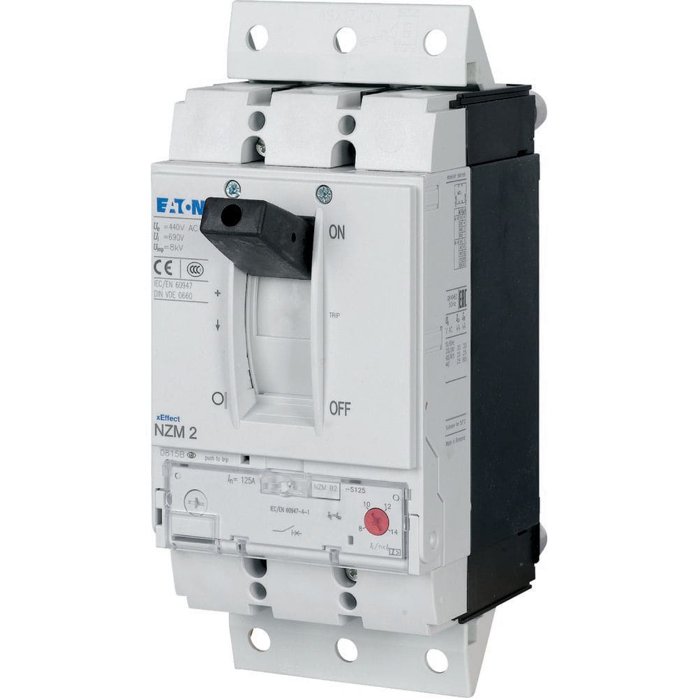 EATON INDUSTRIES - Interruttore automatico 125A 3P protezione solo magnetica estraibile.