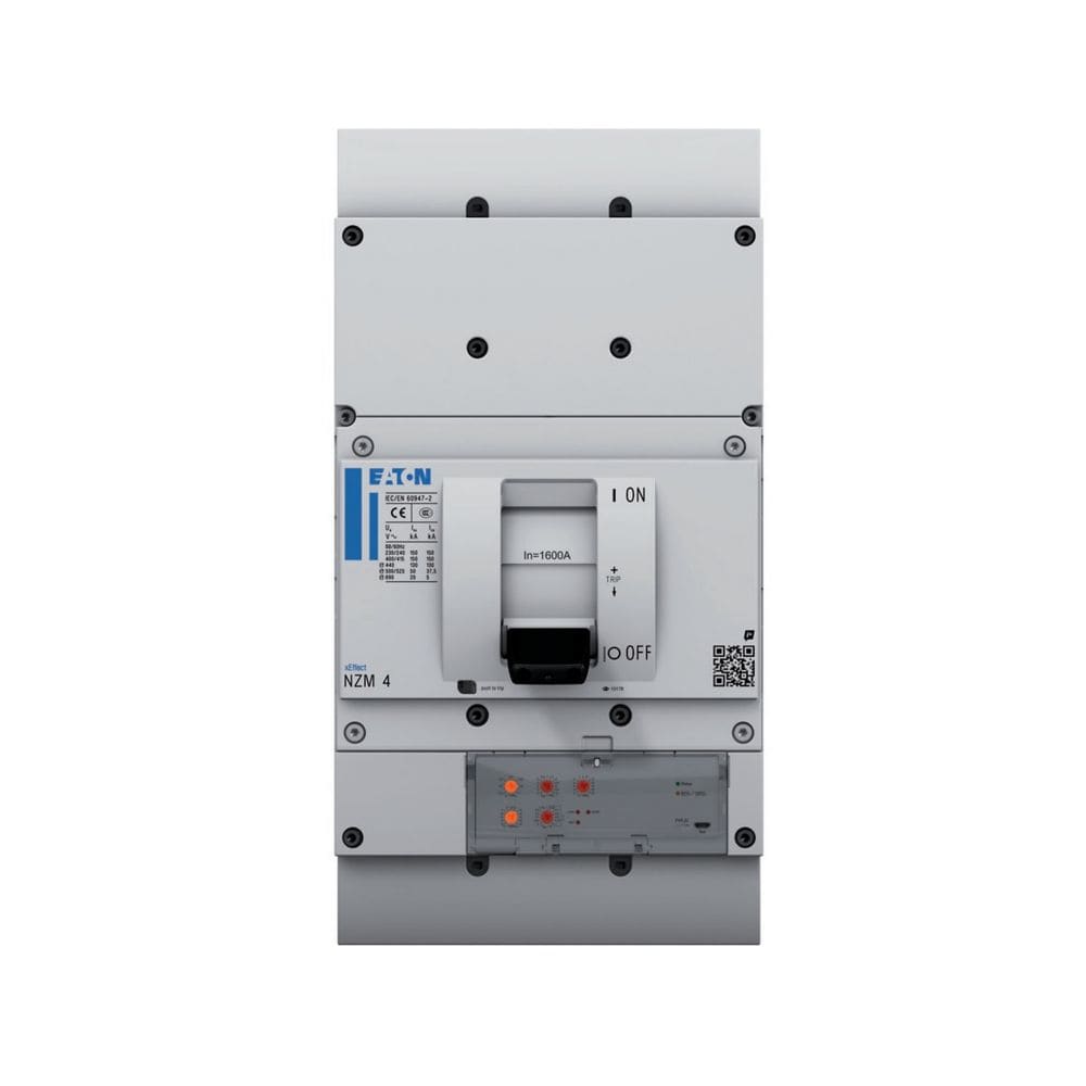 EATON INDUSTRIES - Interruttore automatico NZMH4 PXR20, 1.200 A, 3 poli, Morsetto a vite, UL/CSA VX1200 INT.DIG.3P. NA.