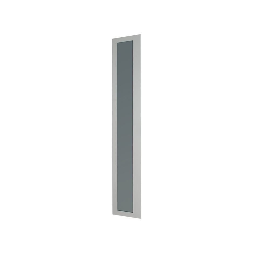 EATON INDUSTRIES - Porta trasparente in lamiera di metallo con cerniera sinistra, blocco interno, IP55, dimensioni 1530x405 mm, BPZ-DMT-400/15-L ANTA TRASP 400 1000X150.
