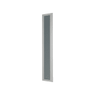 EATON INDUSTRIES - Porta trasparente in lamiera di metallo con cerniera sinistra, blocco interno, IP55, dimensioni 1530x405 mm, BPZ-DMT-400/15-L ANTA TRASP 400 1000X150.
