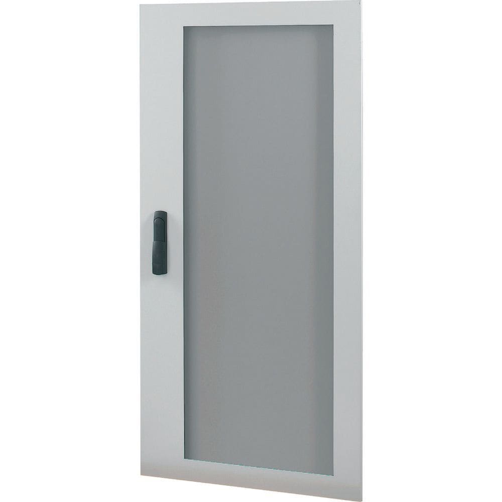 EATON INDUSTRIES - Porta trasparente in lamiera di metallo, meccanismo di blocco a 3 punti con maniglia a clip verso il basso, cerniera destra, IP55, dimensioni 1530x1000x1.