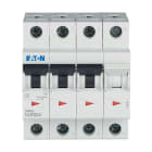EATON INDUSTRIES - Interruttore magnetotermico 12A 3p+N caratteristica D FAZ-D12/3N 10/15KA.