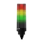 EATON INDUSTRIES - Colonnina segnalazione compatta SLC serie Eaton Moeller, verde/giallo/rosso, 24V AC/DC, suono intermittente, fissaggio foro M22M12 R/G/V/AC 24VA.