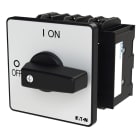 EATON INDUSTRIES - Interruttore P3-80, 80A, incasso, 3 poli, forma E, nero, maniglia corta, HI11.