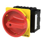 EATON INDUSTRIES - Interruttore generale P3, 80 A, da incasso, 3 poli, forma EA/SVB, colore rosso, azionamento rotativo di accoppiamento porta, HI11 P3-80/EA/SVB/HI11.