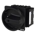EATON INDUSTRIES - Interruttore generale P3, 80 A, da incasso, 3 poli, forma EA/SVB, colore nero, azionamento rotativo di accoppiamento porta, HI11.