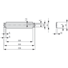EATON INDUSTRIES - Nastro montaggio microperforata zincata MML-4-CI settore piastra modulare.