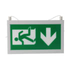 EATON INDUSTRIES - PANNELLO LED SX/DX-R, ISO7010, 20 M