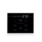 EELECTRON - TERMOSTATO/UMIDOSTATO 3 MOD NERO