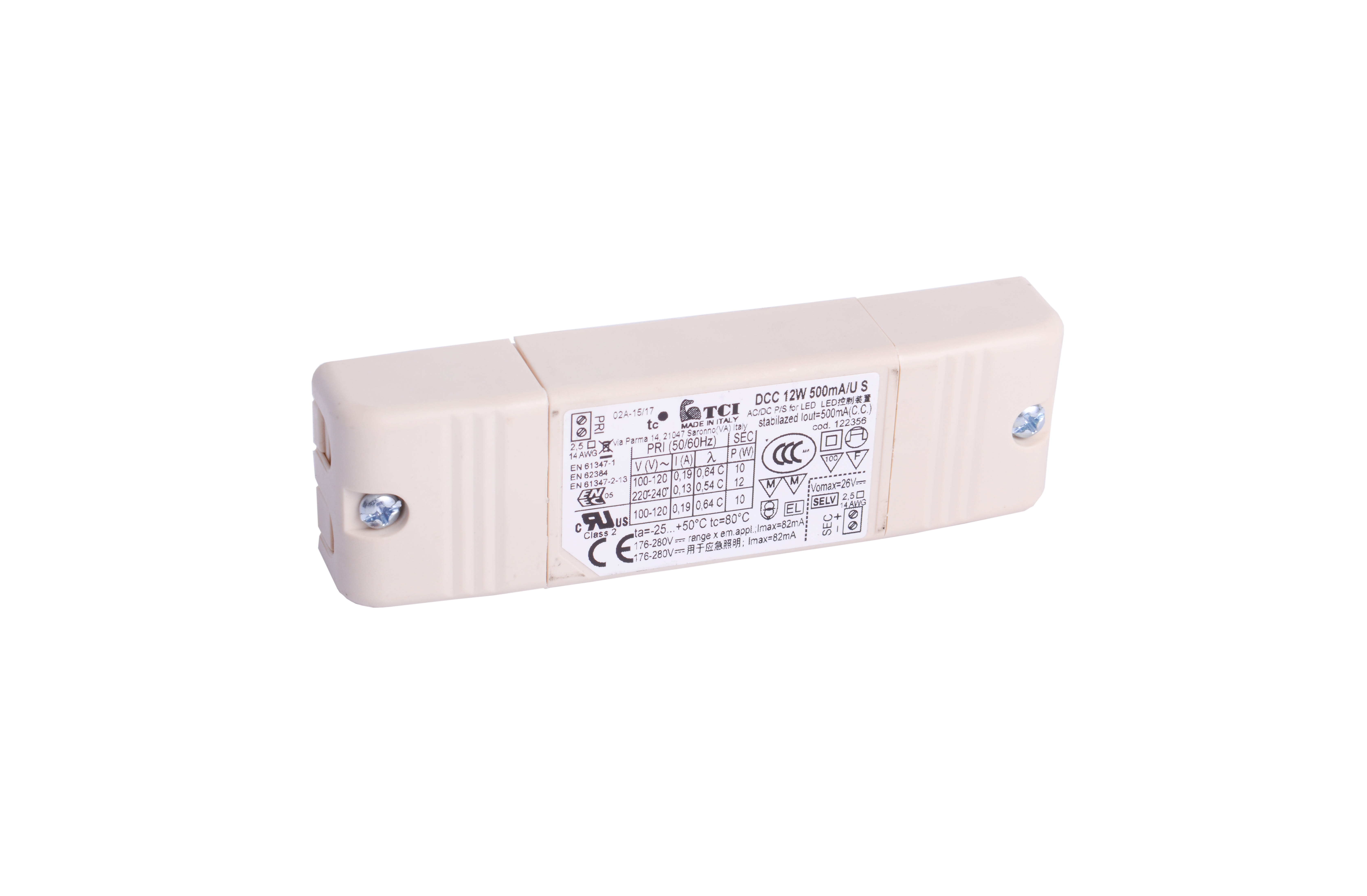 EGOLUCE - ALIMENTATORE 500MA 0127