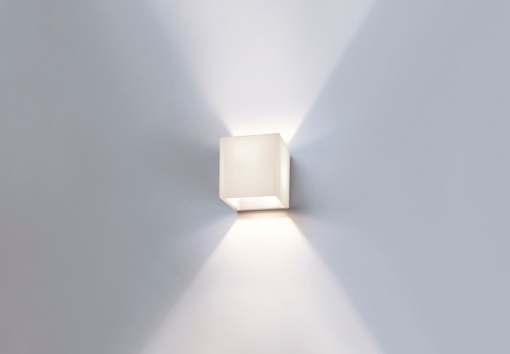 EGOLUCE - ALEA PARETE G9 VETRO LATTIMO 4282.57