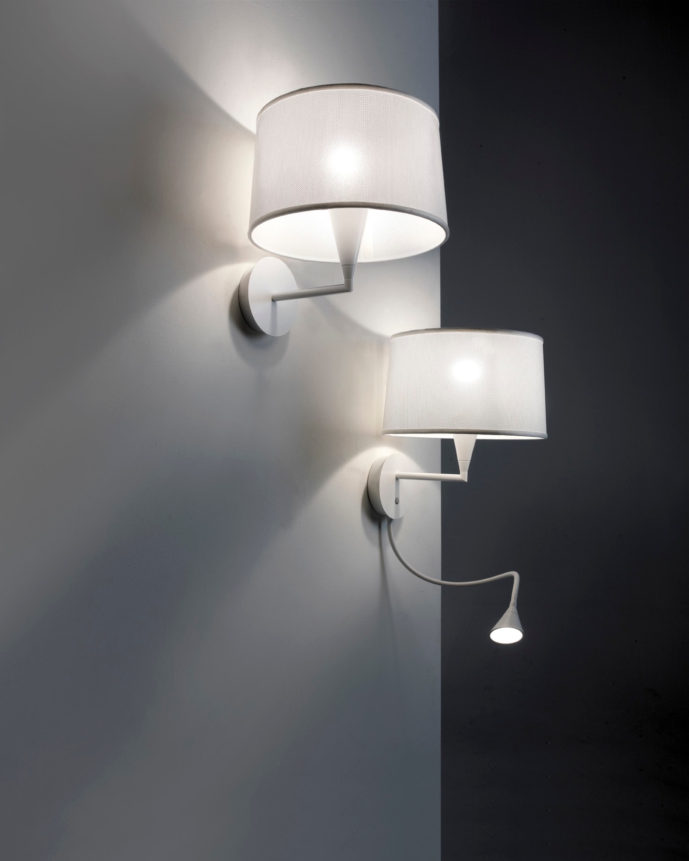 EGOLUCE - ALBA PARETE + LED ORIENTABILE