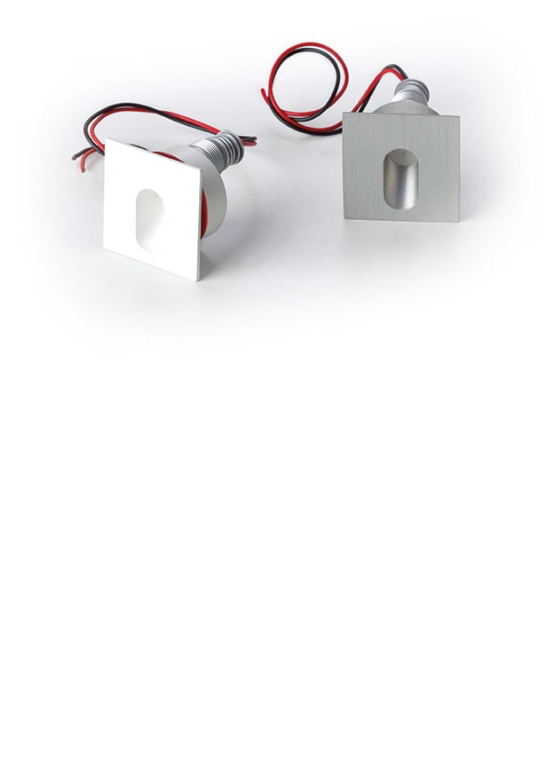 EGOLUCE - FARETTO LED SPOON QUADRO 2700K