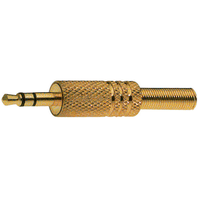 ELCART DISTRIBUTION - SPINA VOLANTE 3,5MM STEREO DORATA