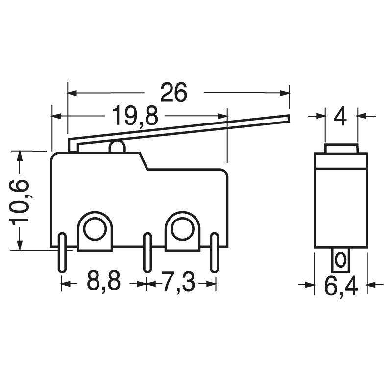 ELCART DISTRIBUTION - MICRODEVIATORE C/LEVA TERM. SALD.